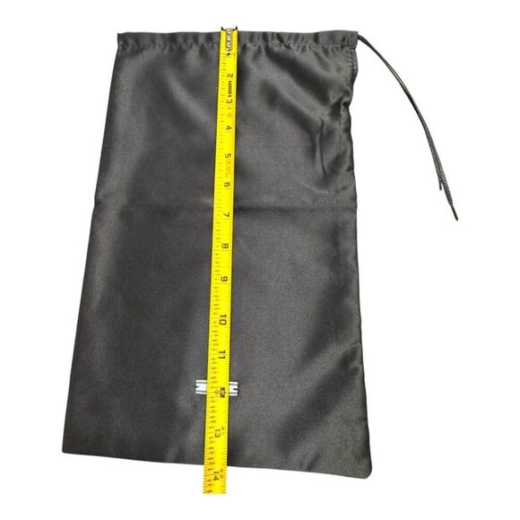 Prada Blue Satin Dust Bag Authentic Drawstring Nylon Accessory Storage 8x13.5 - Picture 5 of 5